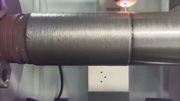 Laser cladding machine workstation