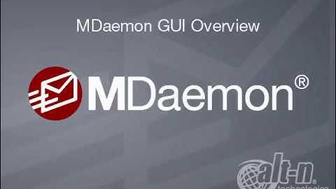 Getting Started - MDaemon Graphical User Interface (GUI) Overview