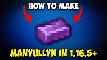 How to Make Manyullyn in Tinkers Construct for Minecraft 1.16.5+