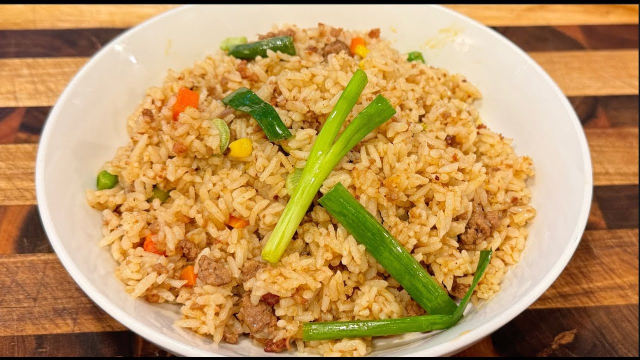 Chorizo Fried Rice That Beats Takeout - YouTube