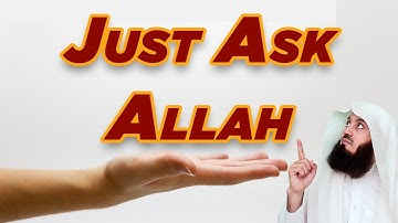 All you have to do is ask for forgiveness - Mufti Menk