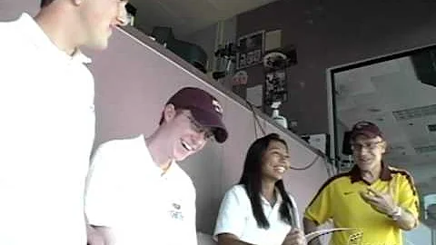 ASU Drum Majors Interview - ASU Band Day 2011