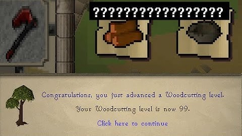 Loot from 90-99 woodcutting at redwoods only (osrs)
