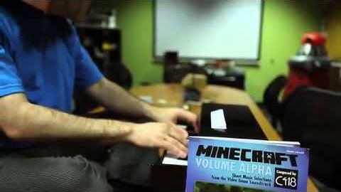 Minecraft Songbook for Piano from ThinkGeek   YouTube