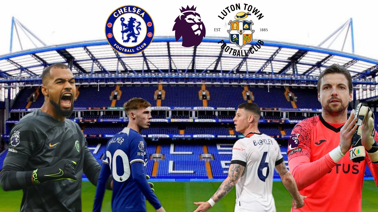 CHELSEA vs Luton Town - EPL #3 - FC24 career mode - SUPER MATCH