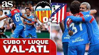 IKER LUQUE y MIGUEL CUBO PONEN por DELANTE al ATLETI | VALENCIA 0-2 ATLÉTICO | LALIGA