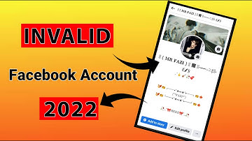 How To Make Invalid Name Facebook Account 2022😍-Fazi Tech