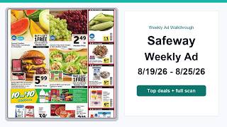 Safeway Weekly Ad 26 - 26 Top Deals