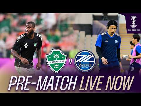 🔴 Al Ahli Saudi FC 🇸🇦 vs FC Machida Zelvia 🇯🇵 – Get Ready! 🏆 | PRE-MATCH | ACL Elite™ Finals Jeddah — football video