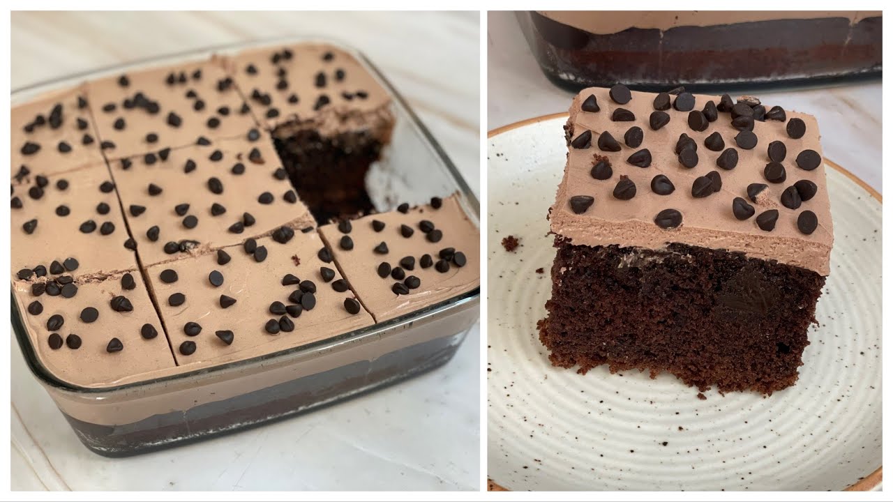 Chocolate Poke Cake In Kadai | No Eggs, No Oven Chocolate Truffle Cake Chocolate Cake | Truffle Cake | Anyone Can Cook with Dr.Alisha