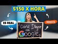 Gana USD 150 x hora con Google - Gana dinero por internet - trabaja en línea desde casa