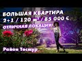 Недвижимость в Турции. Купить большую квартиру 2+1 в Алании, район Тосмур, за 85 000 евро