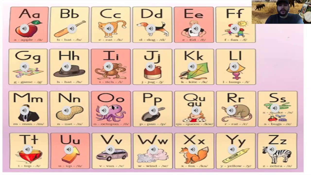 Fundation: Recite letters and digraphs. - YouTube
