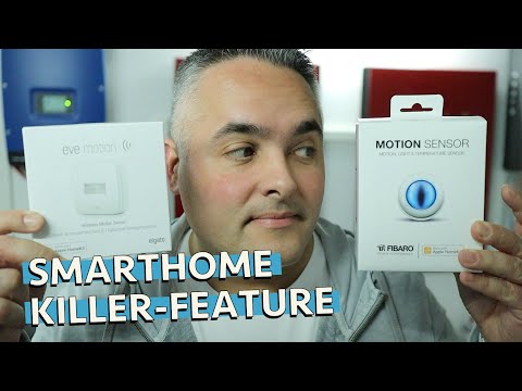 IM WINTER NIE WIEDER ZU LANGE LÜFTEN - Vergleich Smarthome Bewegungsmelder für HomeKit: eve & Fibaro