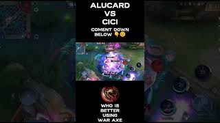 Alucard VS Cici #shorts #alucard #cici #alucardvscici #waraxe #waraxenewrevamped #waraxenewupdate