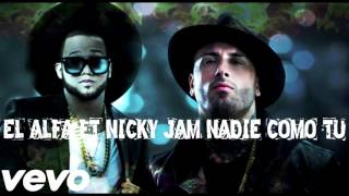 Nadie como tu instrumental remake - Nicky Jam ft El Alfa - Karaoke letra