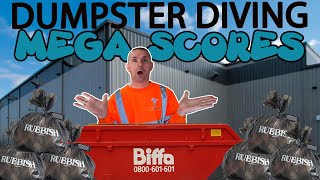 I Went Dumpster Diving At Uk Retail Parks You Wont Believe What I Find