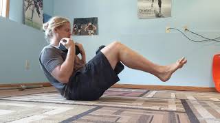 Celebrity DB Weighted V-Sit: Chest and Legs Net Worth