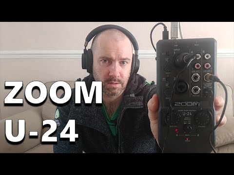 I Love My Zoom U-24 Audio Interface