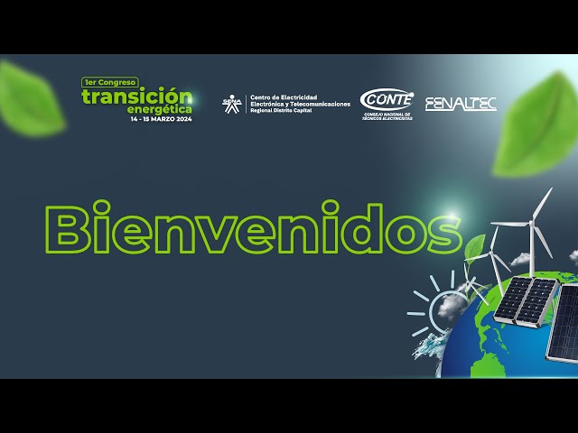 1er Congreso Transición Energética 14 de marzo de 2024