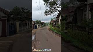 Suasana Jalan Pedesaan Jawa Tengah