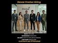 Zensar Fresher Hiring 2026 | Off Campus Drive | Salary 2 LPA to 6 LPA | Apply Now!