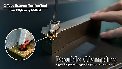 D-Type External Turning Tool