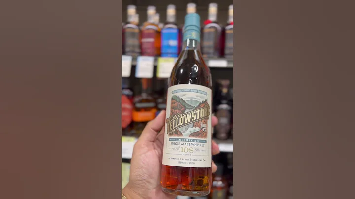 YELLOWSTONE American Single Malt WHISKEY❗️🇺🇸#Trending #Shorts #Viral #Whiskey #USA