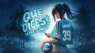 Qu Dices ultra Slowed  Dark Brazilian Phonk Aura  4k Visualization