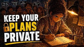 Keep Your Plans Private | Work in Silence, Shock Them with Results (Motivational Story) Actualización