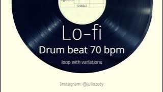 Lo-fi Drum beat - 70 BPM noCopyrite
