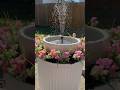 (the planters are from Walmart) link to the solar fountain: https://amzn.to/48vCjpJ