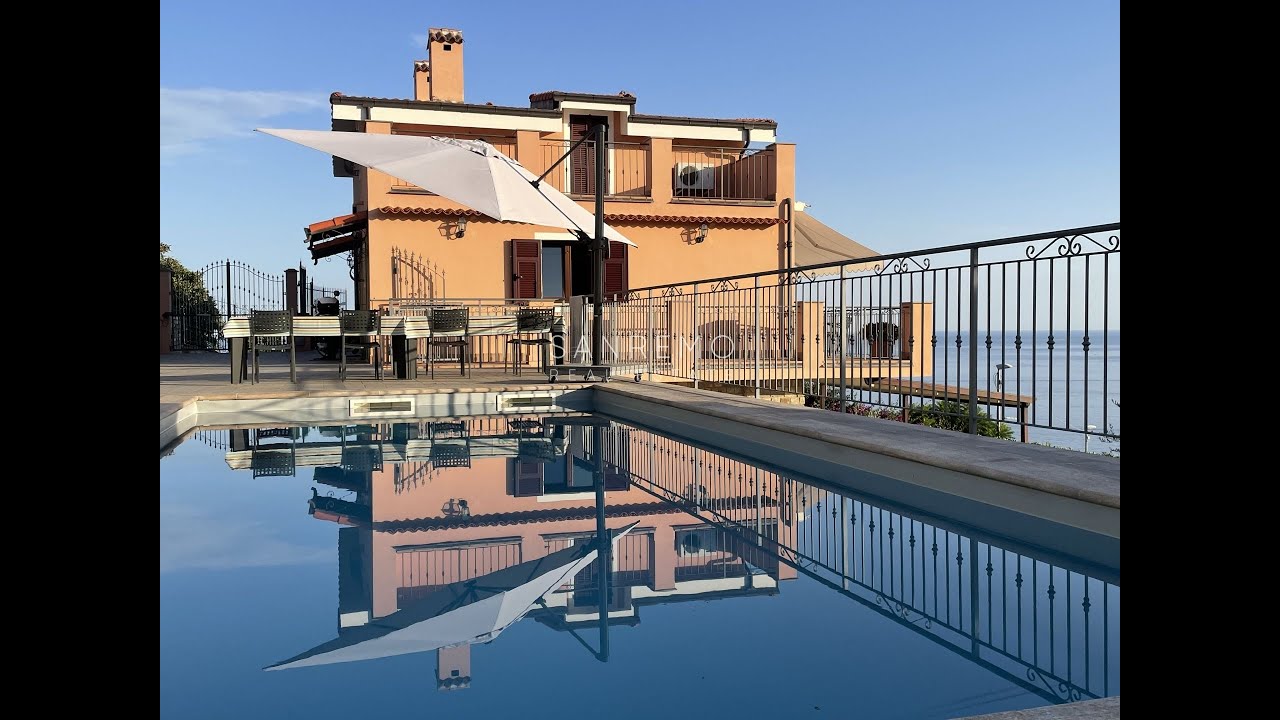 Sanremo — Prestigiosa villa con piscina e vista mare mozzafiato