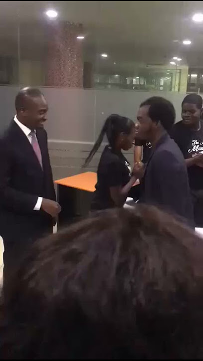 SON OF THE PROPHET made Pastor David Oyedepo jnr Laugh 😂😂...