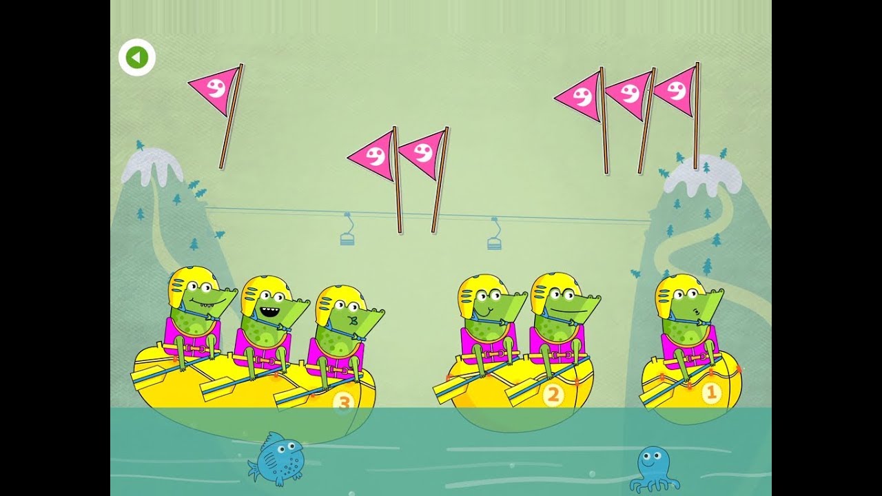 1-2-3 GO! Lesson I - Learn Numbers 1 to 3 - Matching and Educational Games for Kids