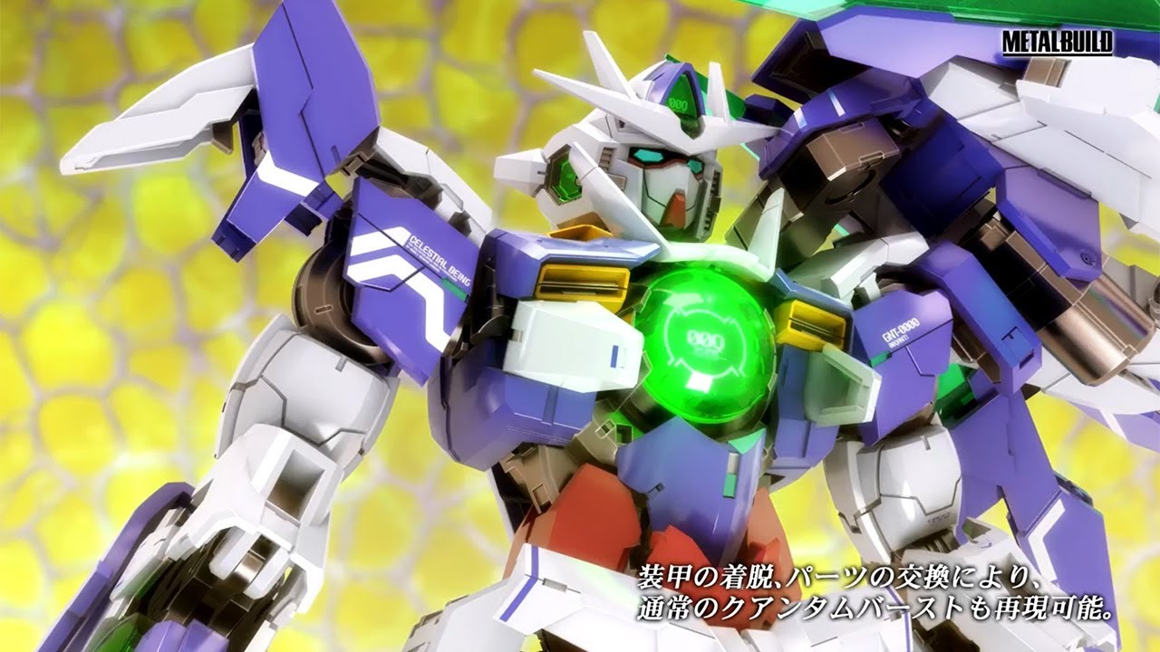 機動戦士ガンダム00 ダブルオークアンタのフィギュアpvが公開 宮野真守の オレがガンダムだ も Youtube