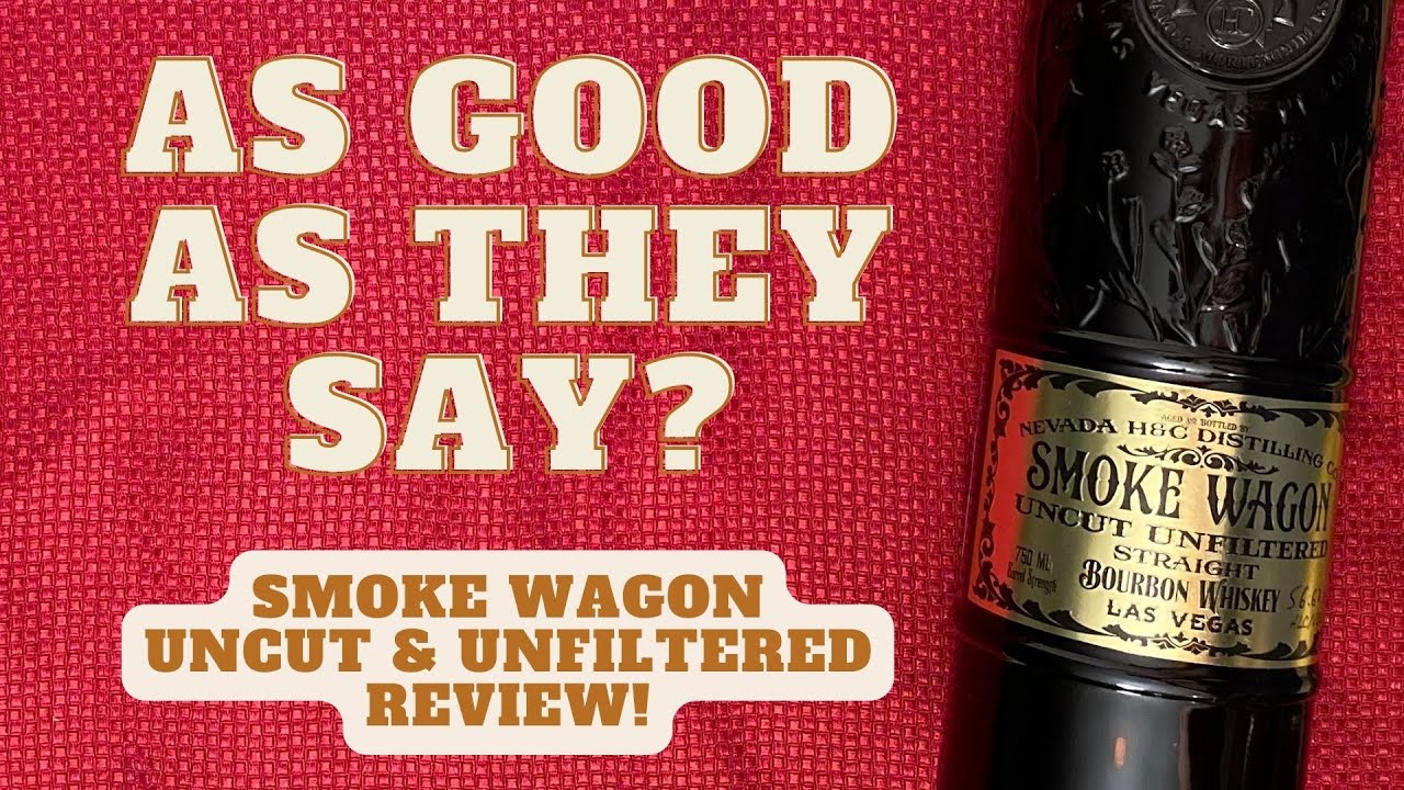 Smoke Wagon Uncut & Unfiltered Bourbon Review HighRye MGP...Yes