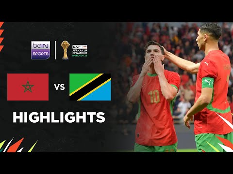 123bet x 777angpao - Maroko 1-0 Tanzania | AFCON 2025 | Match Highlights