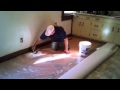 How to Cut In and Install A Vinyl Floor