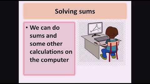 Class II Computer-Ch 1 Computer An Electronic Device