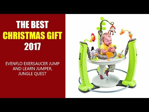 THE BEST CHRISTMAS GIFT 2017 - Evenflo ExerSaucer Jump And Learn Jumper, Jungle Quest