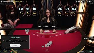 Lightning Blackjack by EvoulutionGaming