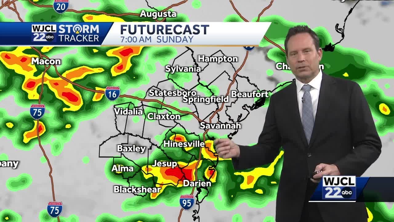Two Impact Days: The timing of showers and thunderstorms this weekend ...