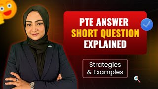 How to Solve PTE Short Answer Questions FAST (With Examples!)