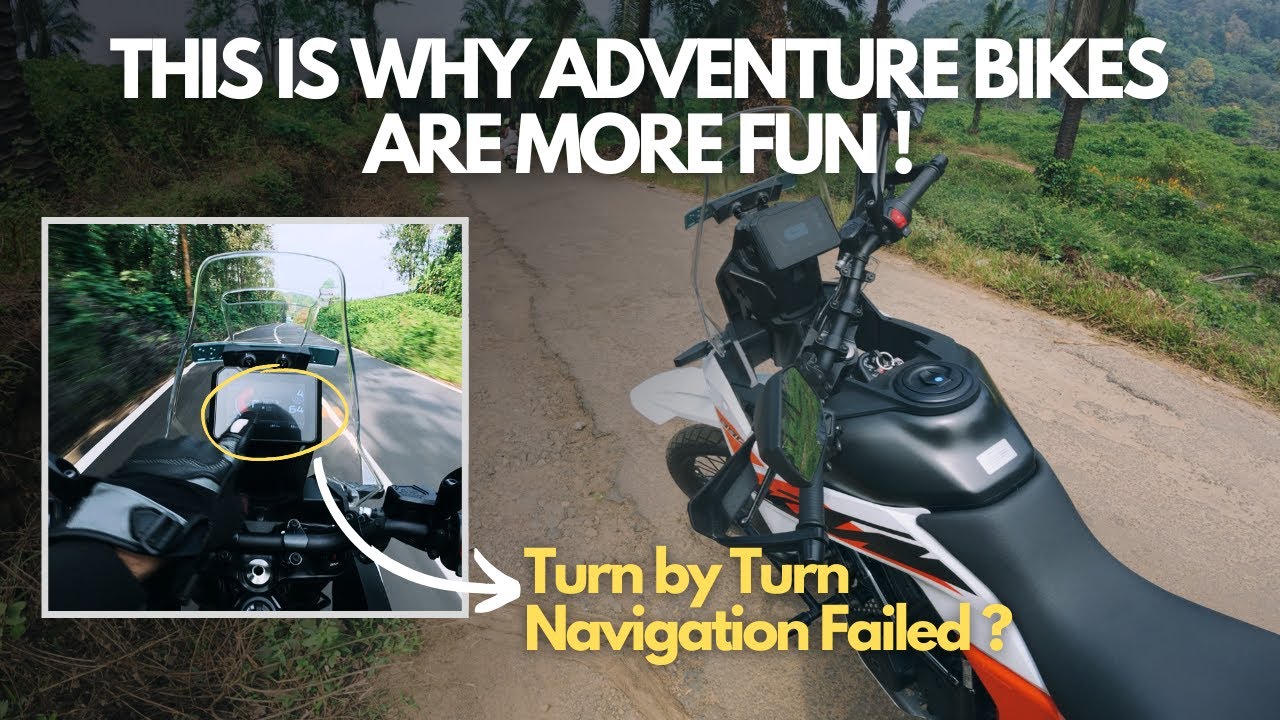Adventure Bikes Are More Fun : KTM ADV 390 S | Does the Turn By Turn Navigation work ?