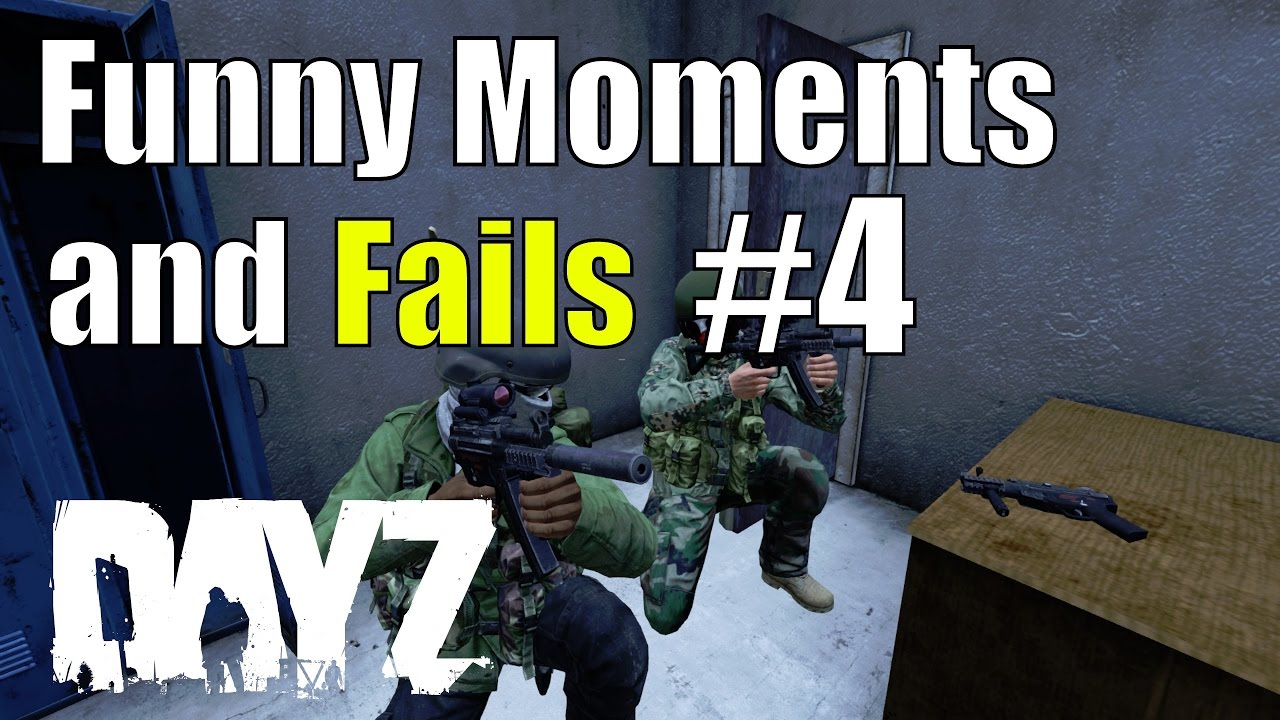 Funny Moments and Fails #4 - DayZ Standalone Gameplay .61 - YouTube