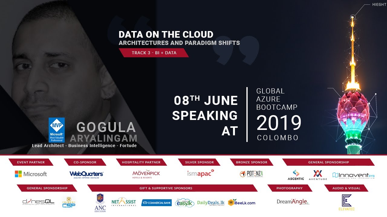 TRACK 3 - BI + DATA | Data on the Cloud: Architectures and Paradigm ...
