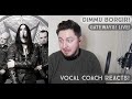 Vocal Coach Reacts! Dimmu Borgir! Gateways! Live!