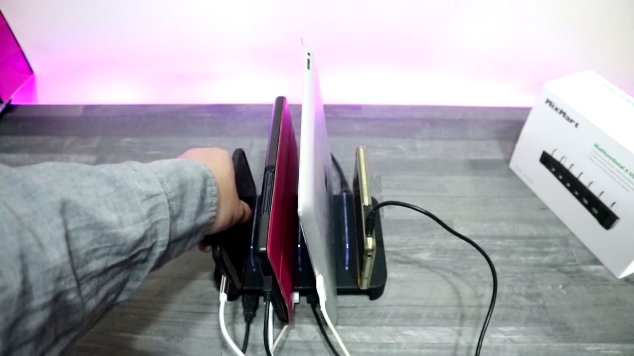 RX-CH06 Multi Port Charging Station - Tech Under $25