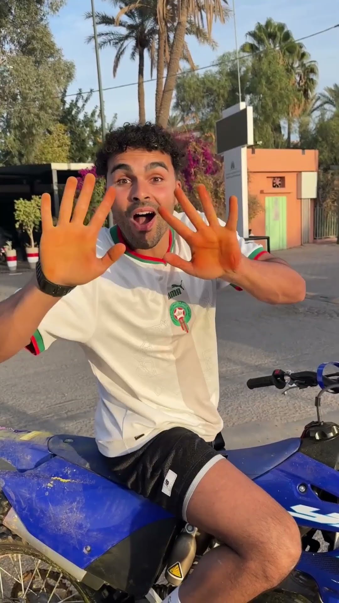 Driving it my way in Marrakesh! ???